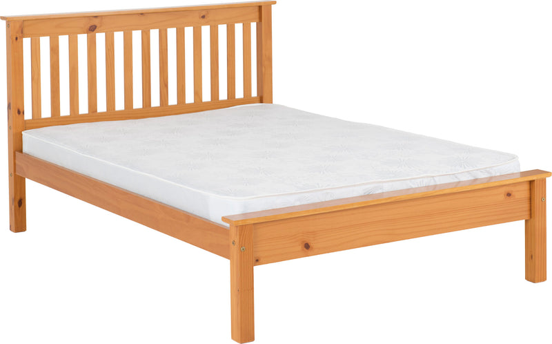 Monaco 5' King Size Bed Low Foot End