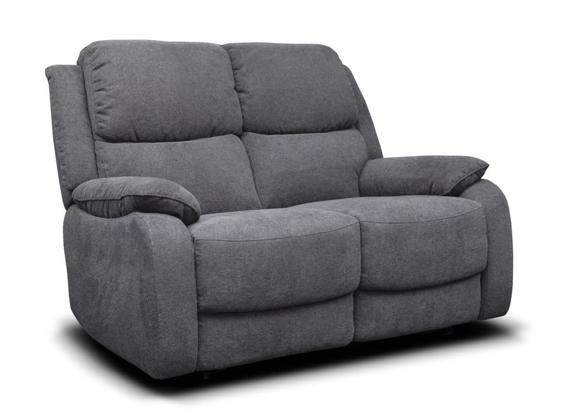 Parker 2 Seater Grey Fabric Sofa