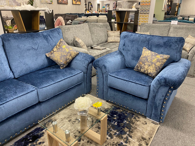 Amor Vermont Sofa Madrid Midnight - All Sizes & Colours