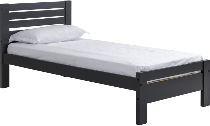 Toledo 3' Single Bed - Wooden Frame