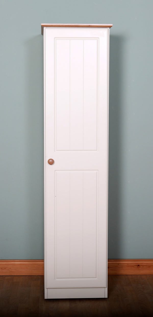 Millwood Solid Single Door Wardrobe - Choose Your Colours
